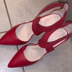 Cole Haan Women's Vibrant Red Heels